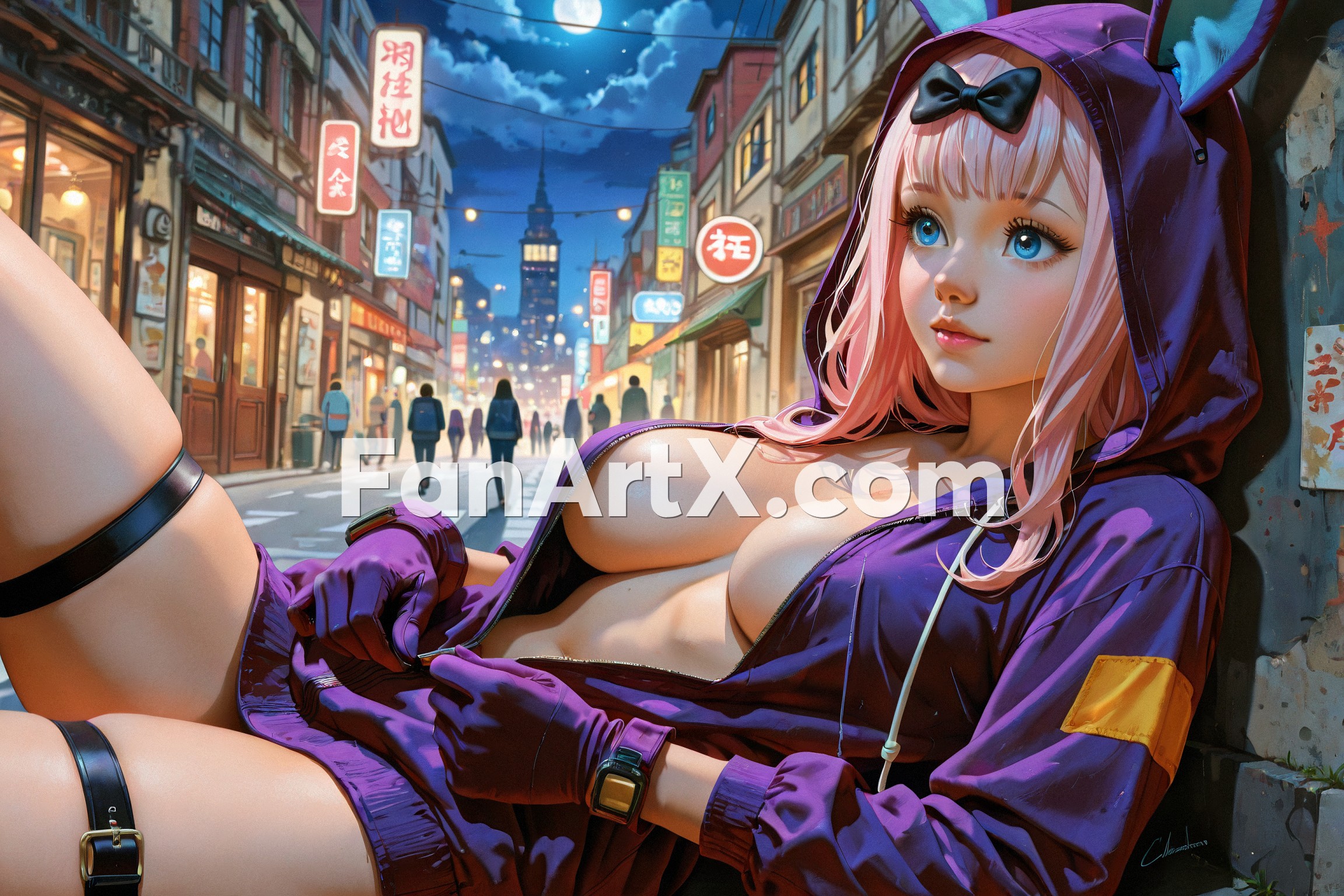 Chika Fujiwara fanart - kaguya sama love is war character 2019167